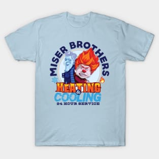 Miser Brothers Heating & Cooling T-Shirt